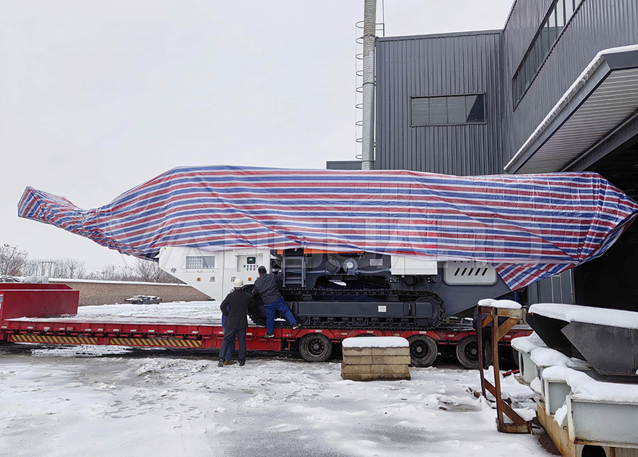 6cx106履带破碎站打包装车 6cx106履带破碎站打包装车