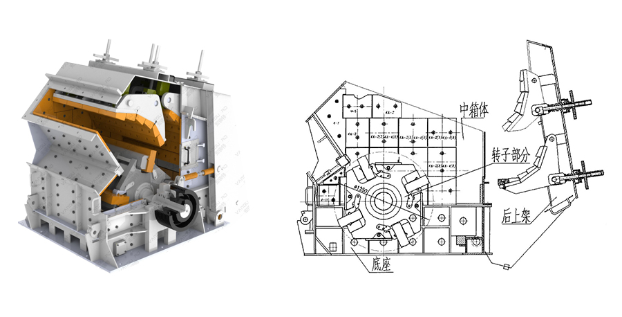 PF/PFV系列反击式破碎机工作原理